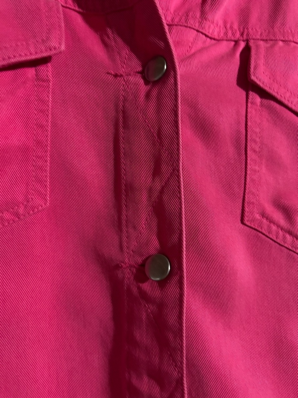 Coldwater Creek Women’s Pink Button-Front Jacket - Picture 4 of 5